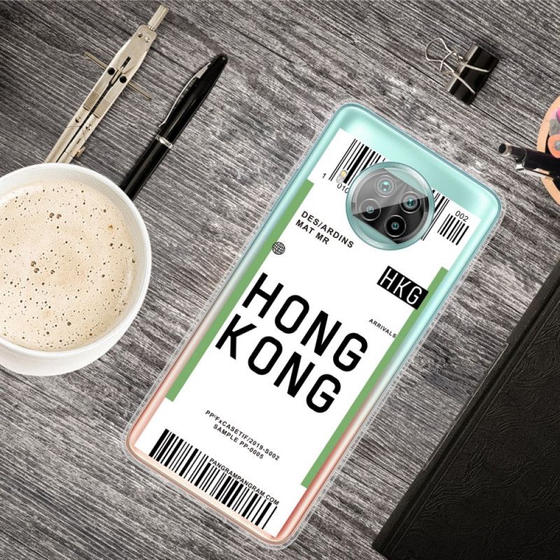 Hoesje voor Xiaomi Mi 10T Lite 5G / Redmi Note 9 Pro 5G Instapkaart Naar Hong Kong