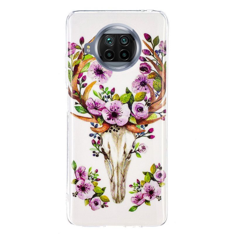 Hoesje voor Xiaomi Mi 10T Lite 5G / Redmi Note 9 Pro 5G Neonbloemige Eland