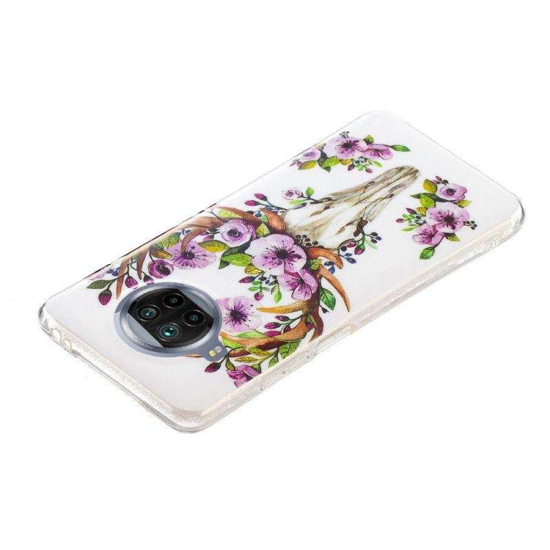 Hoesje voor Xiaomi Mi 10T Lite 5G / Redmi Note 9 Pro 5G Neonbloemige Eland