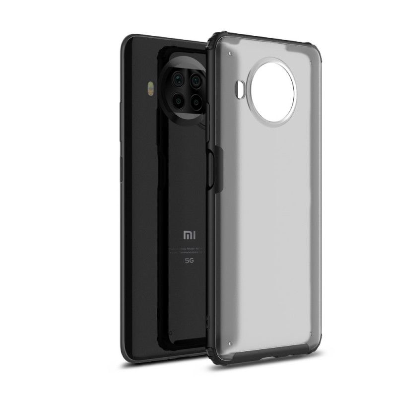 Hoesje voor Xiaomi Mi 10T Lite 5G / Redmi Note 9 Pro 5G Rood Zwart Pantserreeks