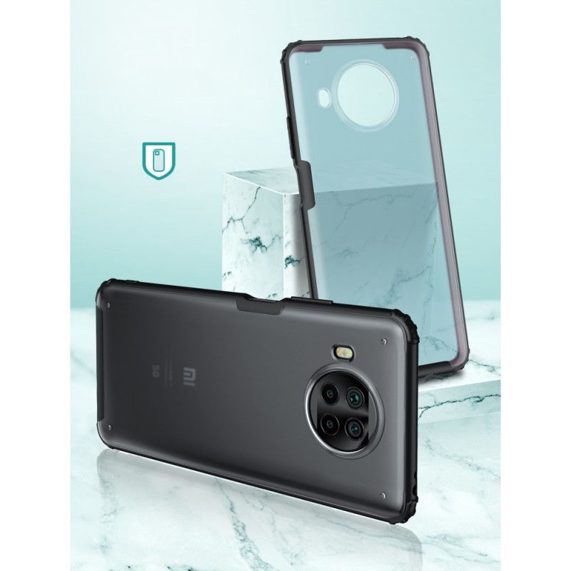 Hoesje voor Xiaomi Mi 10T Lite 5G / Redmi Note 9 Pro 5G Rood Zwart Pantserreeks