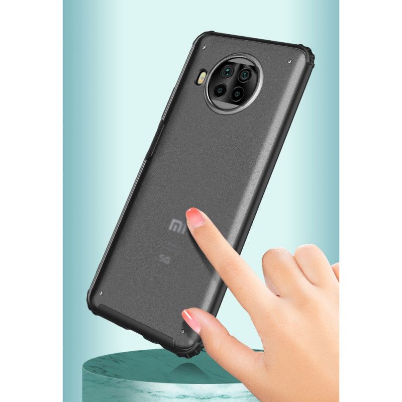 Hoesje voor Xiaomi Mi 10T Lite 5G / Redmi Note 9 Pro 5G Rood Zwart Pantserreeks