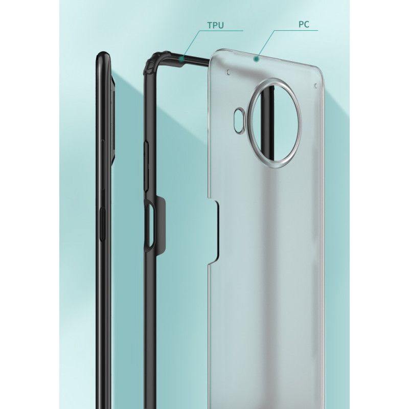 Hoesje voor Xiaomi Mi 10T Lite 5G / Redmi Note 9 Pro 5G Rood Zwart Pantserreeks