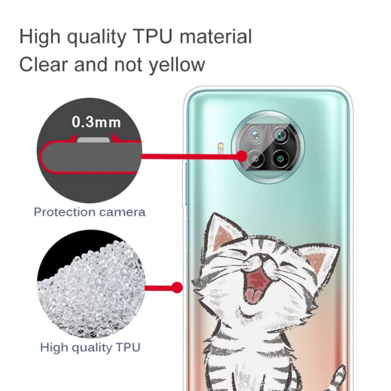 Hoesje voor Xiaomi Mi 10T Lite 5G / Redmi Note 9 Pro 5G Schattige Kat
