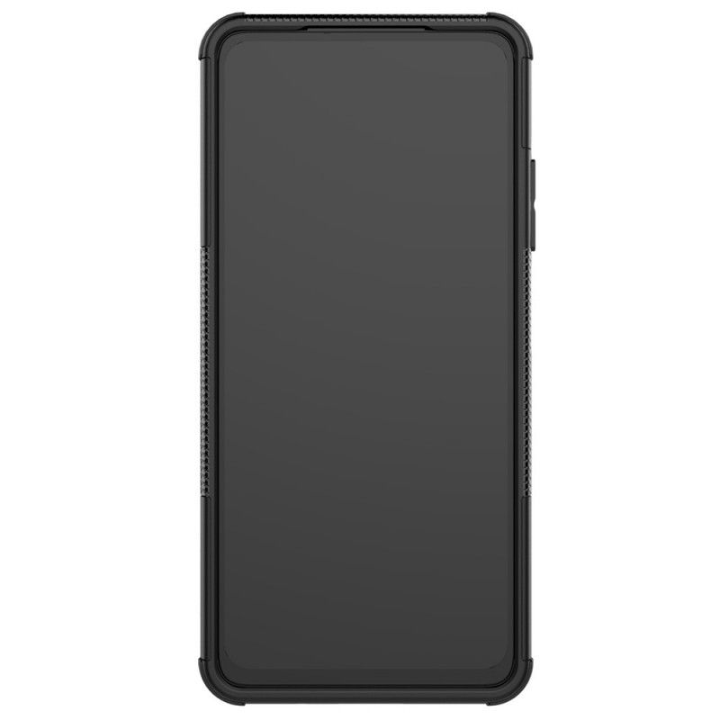 Hoesje voor Xiaomi Mi 10T Lite 5G / Redmi Note 9 Pro 5G Wit Zwart Premium Resistent