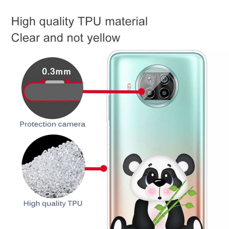 Hoesje Xiaomi Mi 10T Lite 5G / Redmi Note 9 Pro 5G Droevige Panda