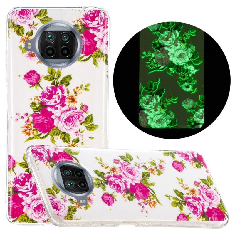 Hoesje Xiaomi Mi 10T Lite 5G / Redmi Note 9 Pro 5G Fluo Liberty Bloemen