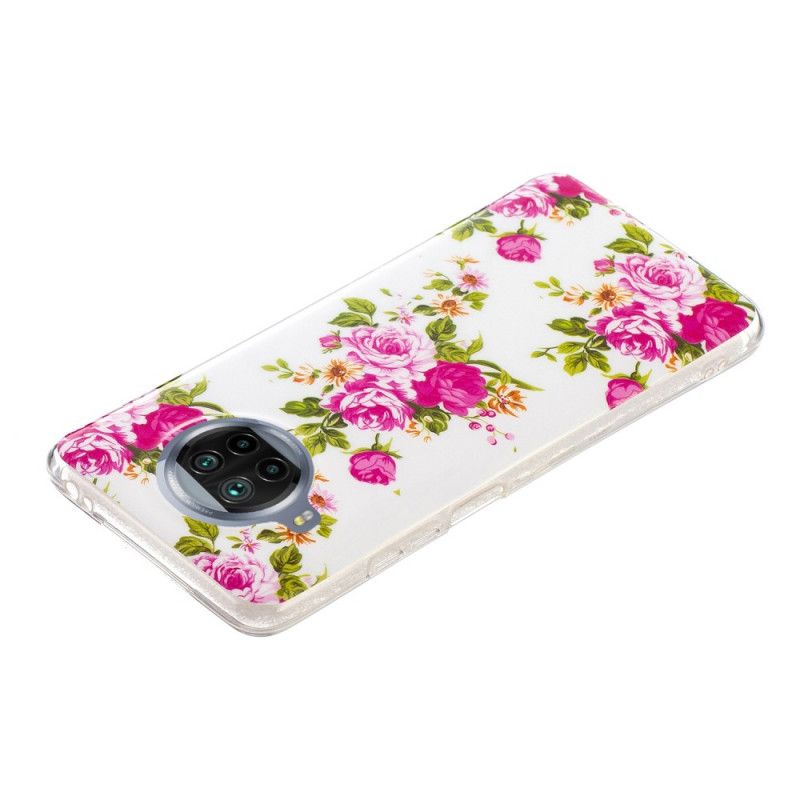 Hoesje Xiaomi Mi 10T Lite 5G / Redmi Note 9 Pro 5G Fluo Liberty Bloemen