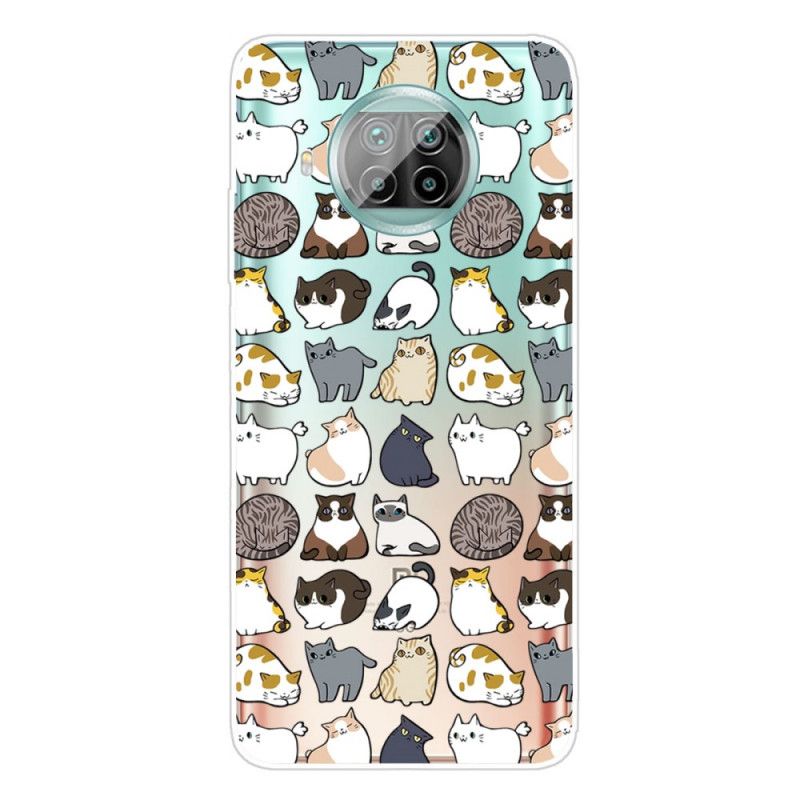 Hoesje Xiaomi Mi 10T Lite 5G / Redmi Note 9 Pro 5G Meerdere Katten