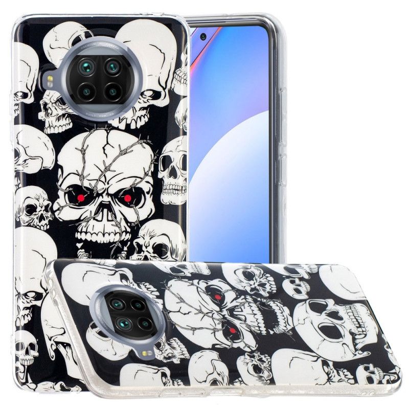 Hoesje Xiaomi Mi 10T Lite 5G / Redmi Note 9 Pro 5G Neon Schedels