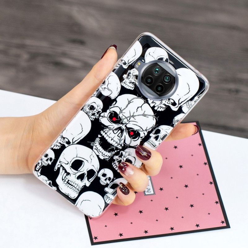 Hoesje Xiaomi Mi 10T Lite 5G / Redmi Note 9 Pro 5G Neon Schedels