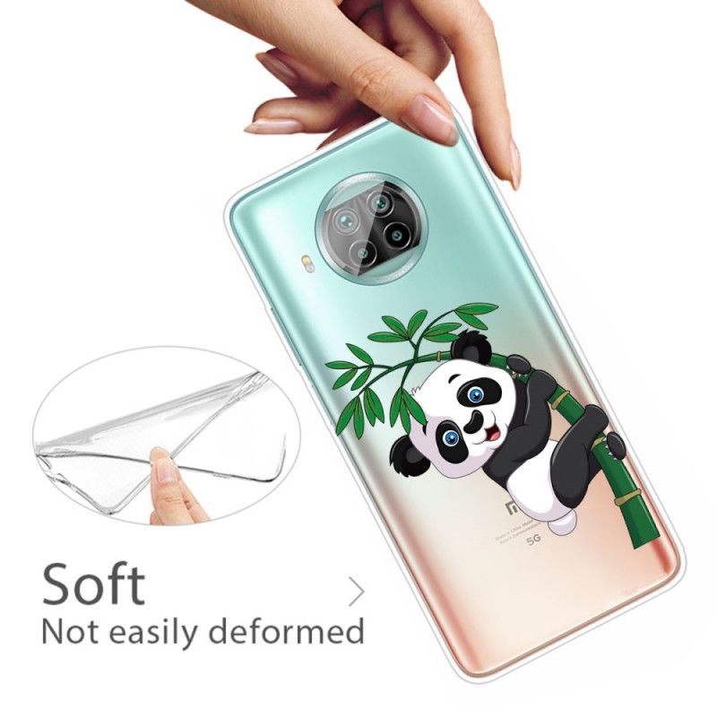 Hoesje Xiaomi Mi 10T Lite 5G / Redmi Note 9 Pro 5G Panda Op Bamboe