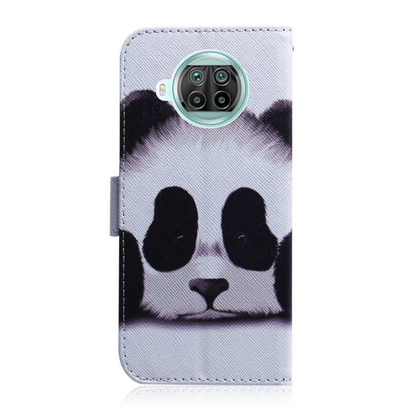 Leren Hoesje voor Xiaomi Mi 10T Lite 5G / Redmi Note 9 Pro 5G Pandagezicht