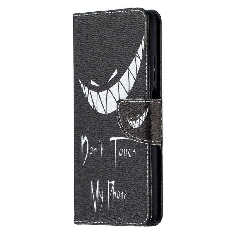 Leren Hoesje Xiaomi Mi 10T Lite 5G / Redmi Note 9 Pro 5G Duivelse Telefoon