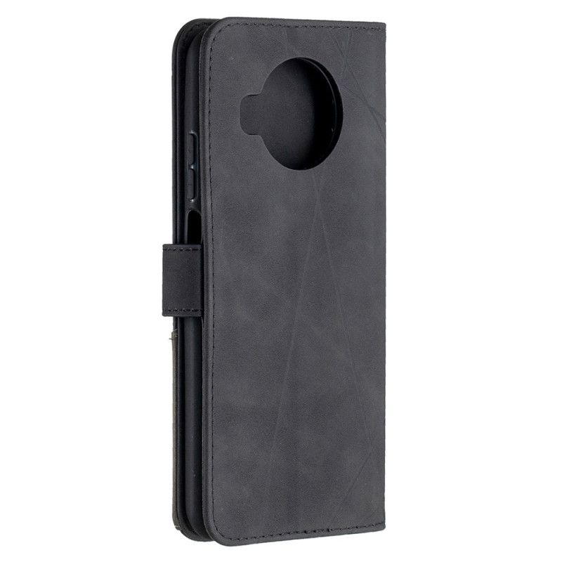 Leren Hoesje Xiaomi Mi 10T Lite 5G / Redmi Note 9 Pro 5G Grijs Zwart Binfen Kleur