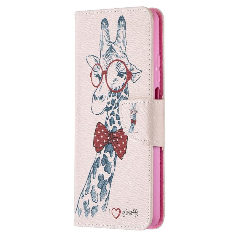 Leren Hoesje Xiaomi Mi 10T Lite 5G / Redmi Note 9 Pro 5G Nerdgiraf