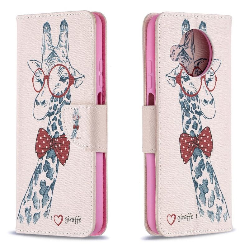 Leren Hoesje Xiaomi Mi 10T Lite 5G / Redmi Note 9 Pro 5G Nerdgiraf