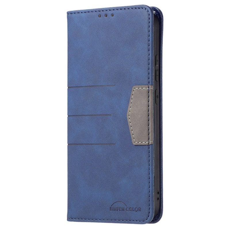 Bescherming Hoesje voor Samsung Galaxy M23 5G Folio-hoesje Binfen-kleur