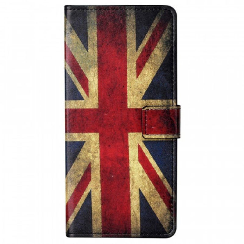 Folio-hoesje voor Samsung Galaxy M23 5G Engelse Vlag