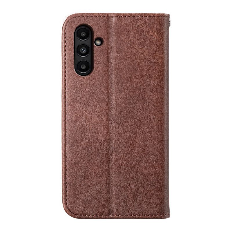 Folio-hoesje Samsung Galaxy A15 Portemonnee Met 3d-diamantprint