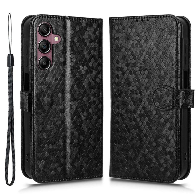 Leren Hoesje Voor Samsung Galaxy A15 Briljante Band