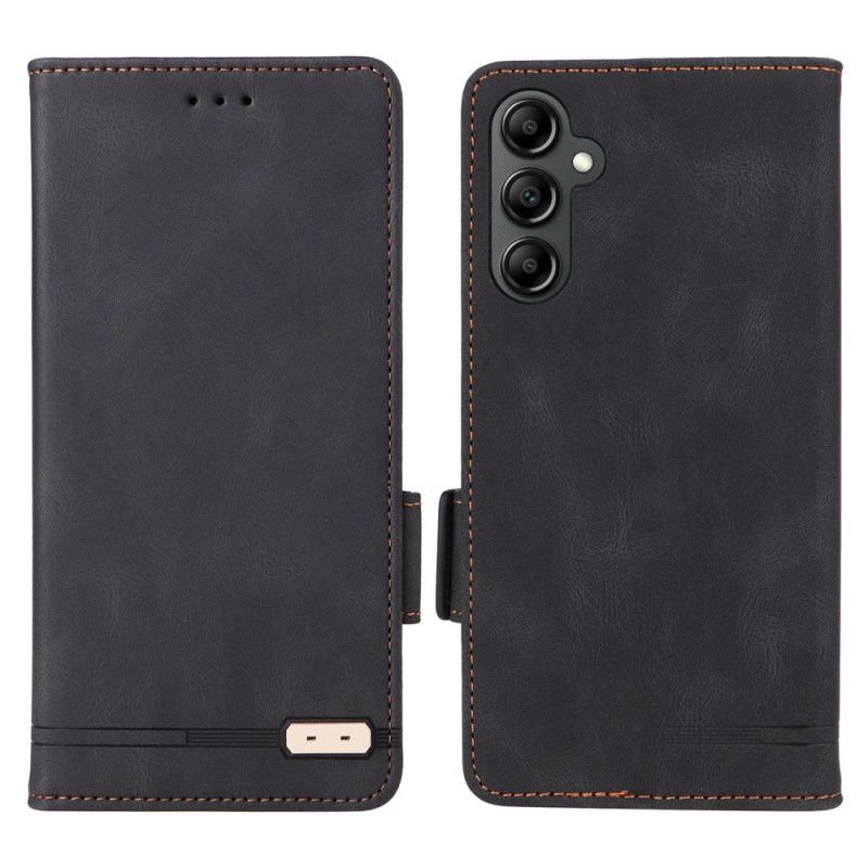 Leren Hoesje Voor Samsung Galaxy A15 Vintage-ontwerp