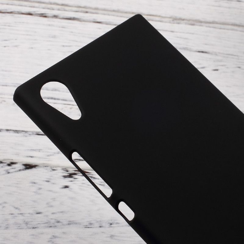 Hoesje voor Sony Xperia XA1 Magenta Zwart Rubber Meer