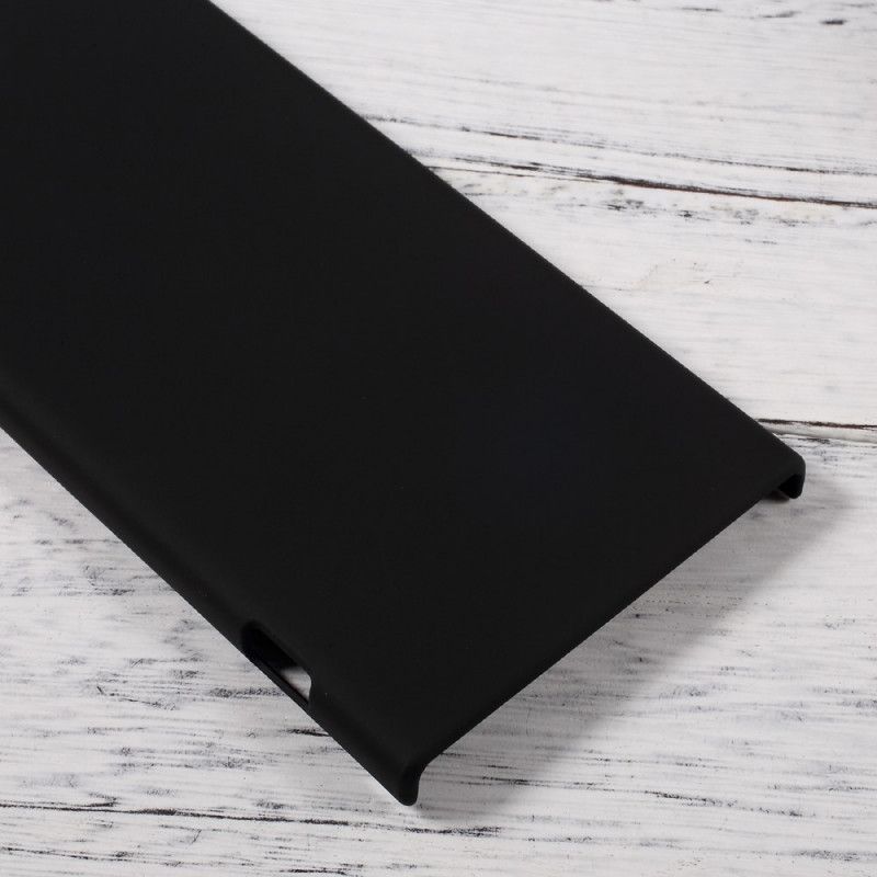 Hoesje voor Sony Xperia XA1 Magenta Zwart Rubber Meer