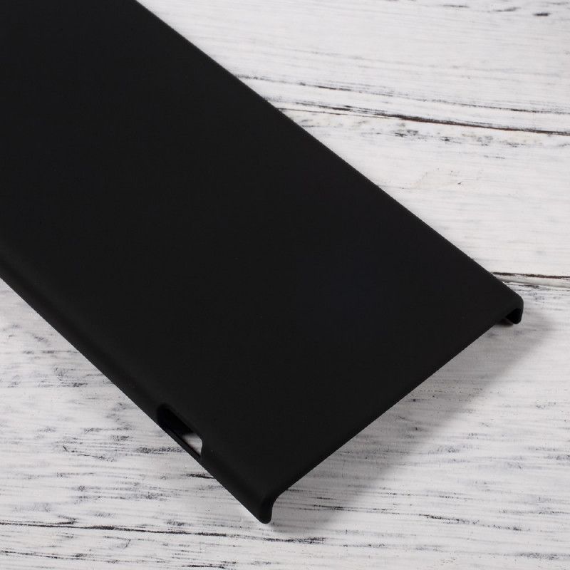 Hoesje voor Sony Xperia XA1 Magenta Zwart Rubber Meer