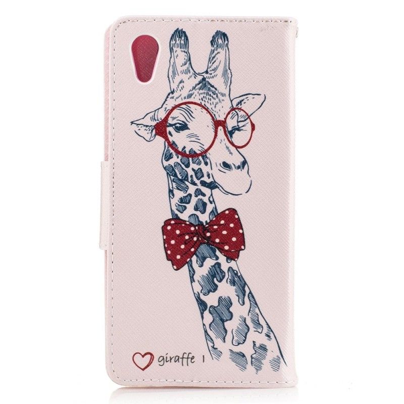 Leren Hoesje Sony Xperia XA1 Nerdgiraf
