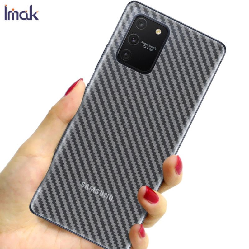 Achterfolie Samsung Galaxy S10 Lite Carbon Imak Stijl
