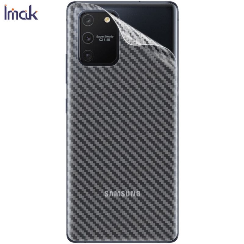 Achterfolie Samsung Galaxy S10 Lite Carbon Imak Stijl