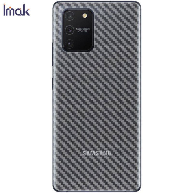 Achterfolie Samsung Galaxy S10 Lite Carbon Imak Stijl