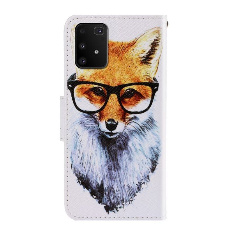 Bescherming Hoesje Samsung Galaxy S10 Lite Telefoonhoesje Nerdvos Met String