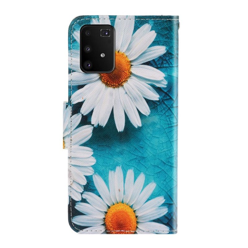 Bescherming Hoesje Samsung Galaxy S10 Lite Telefoonhoesje String Madeliefjes