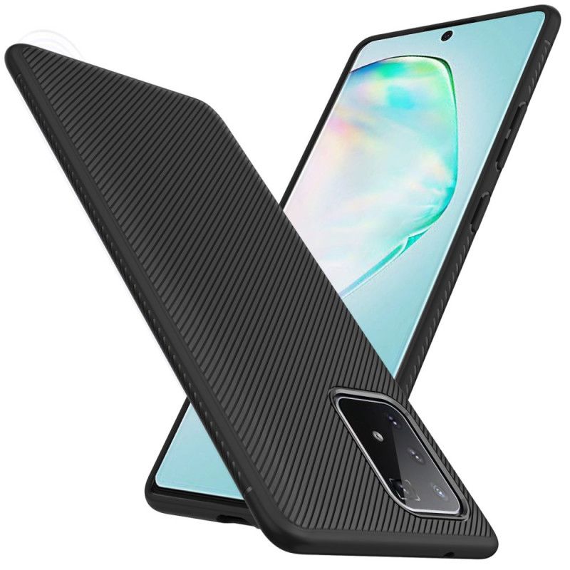 Case Hoesje Samsung Galaxy S10 Lite Zwart Telefoonhoesje Twill Uit De Jazzserie