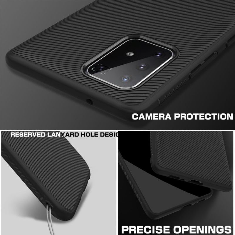 Case Hoesje Samsung Galaxy S10 Lite Zwart Telefoonhoesje Twill Uit De Jazzserie