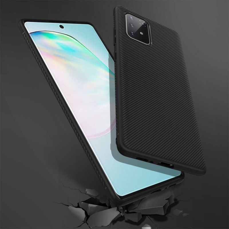 Case Hoesje Samsung Galaxy S10 Lite Zwart Telefoonhoesje Twill Uit De Jazzserie