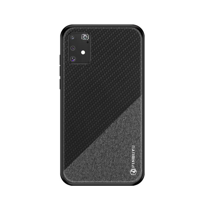 Cover Hoesje Samsung Galaxy S10 Lite Magenta Zwart Telefoonhoesje Pinwuyo Eer-Serie