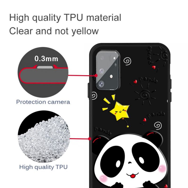 Cover Hoesje Samsung Galaxy S10 Lite Telefoonhoesje Panda-Ster
