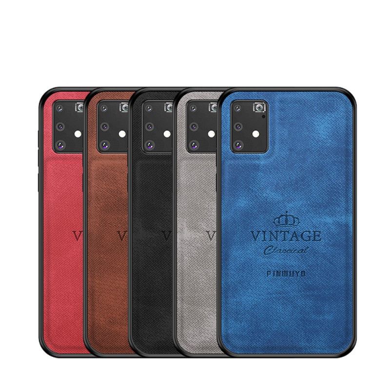 Hoesje Samsung Galaxy S10 Lite Grijs Zwart Eervolle Vintage Pinwuyo