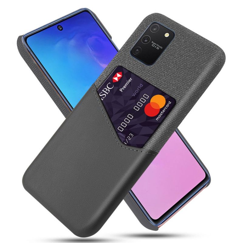 Hoesje Samsung Galaxy S10 Lite Grijs Zwart Ksq Kaarthouder