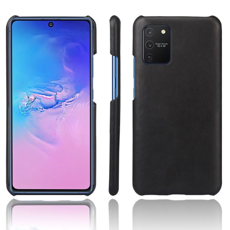 Hoesje Samsung Galaxy S10 Lite Rood Zwart Ksq Leereffect