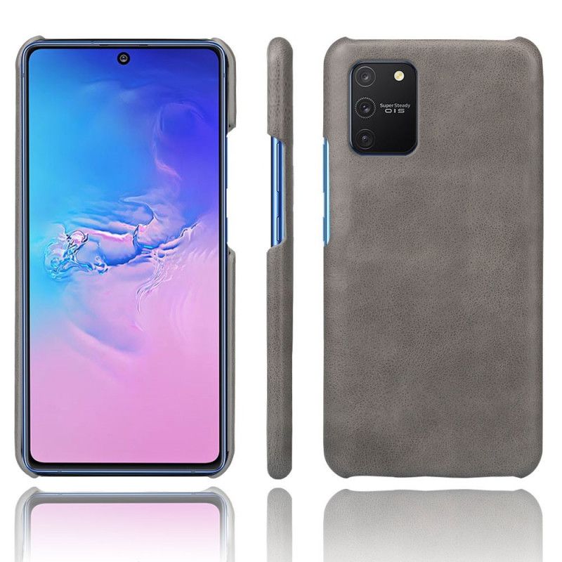 Hoesje Samsung Galaxy S10 Lite Rood Zwart Ksq Leereffect