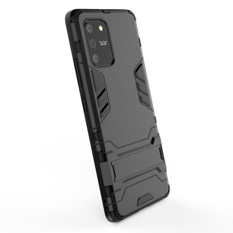 Hoesje Samsung Galaxy S10 Lite Rood Zwart Sterke Tong