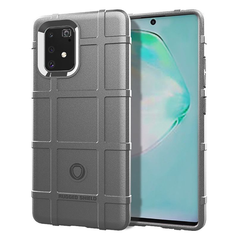 Hoesje voor Samsung Galaxy S10 Lite Grijs Zwart Robuust Schild