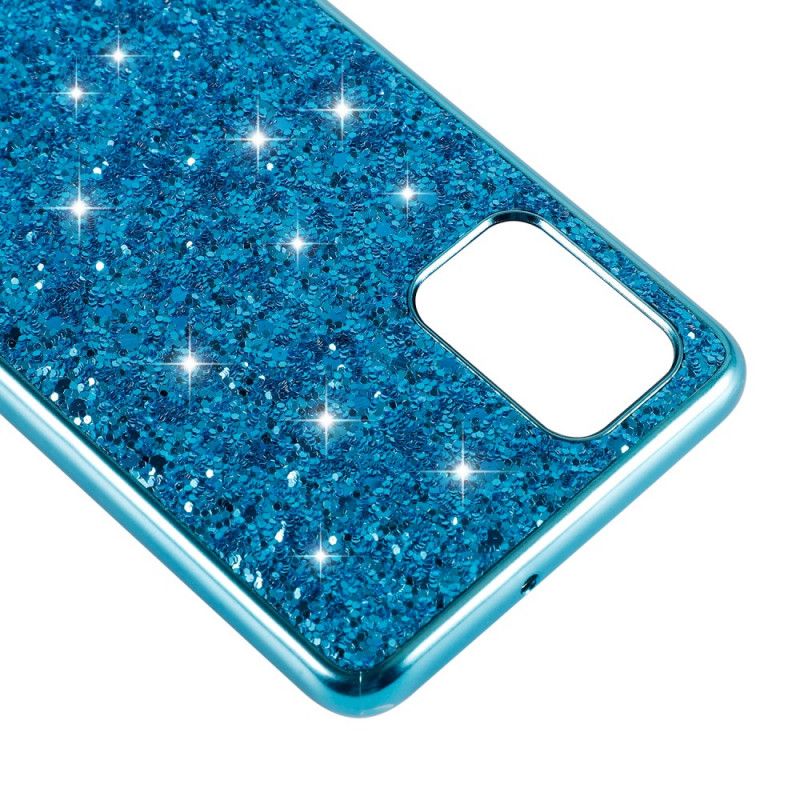 Hoesje voor Samsung Galaxy S10 Lite Rood Zwart Ik Ben Glitter