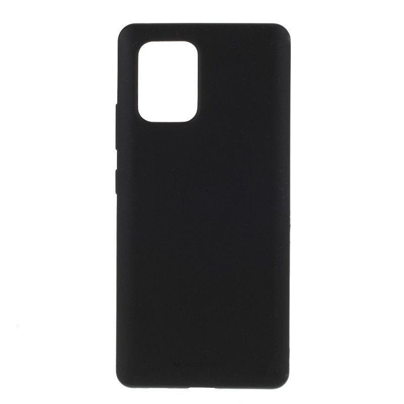 Hoesje voor Samsung Galaxy S10 Lite Rood Zwart Mate Premium Kwik