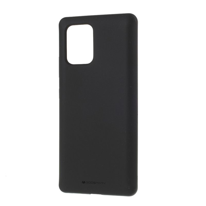 Hoesje voor Samsung Galaxy S10 Lite Rood Zwart Mate Premium Kwik