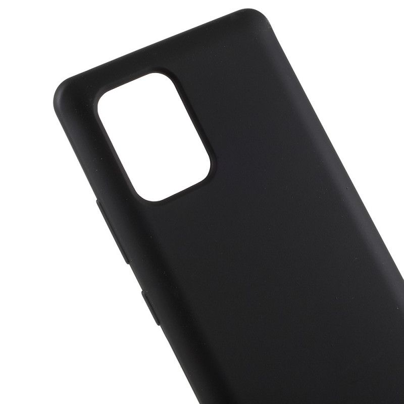 Hoesje voor Samsung Galaxy S10 Lite Rood Zwart Mate Premium Kwik